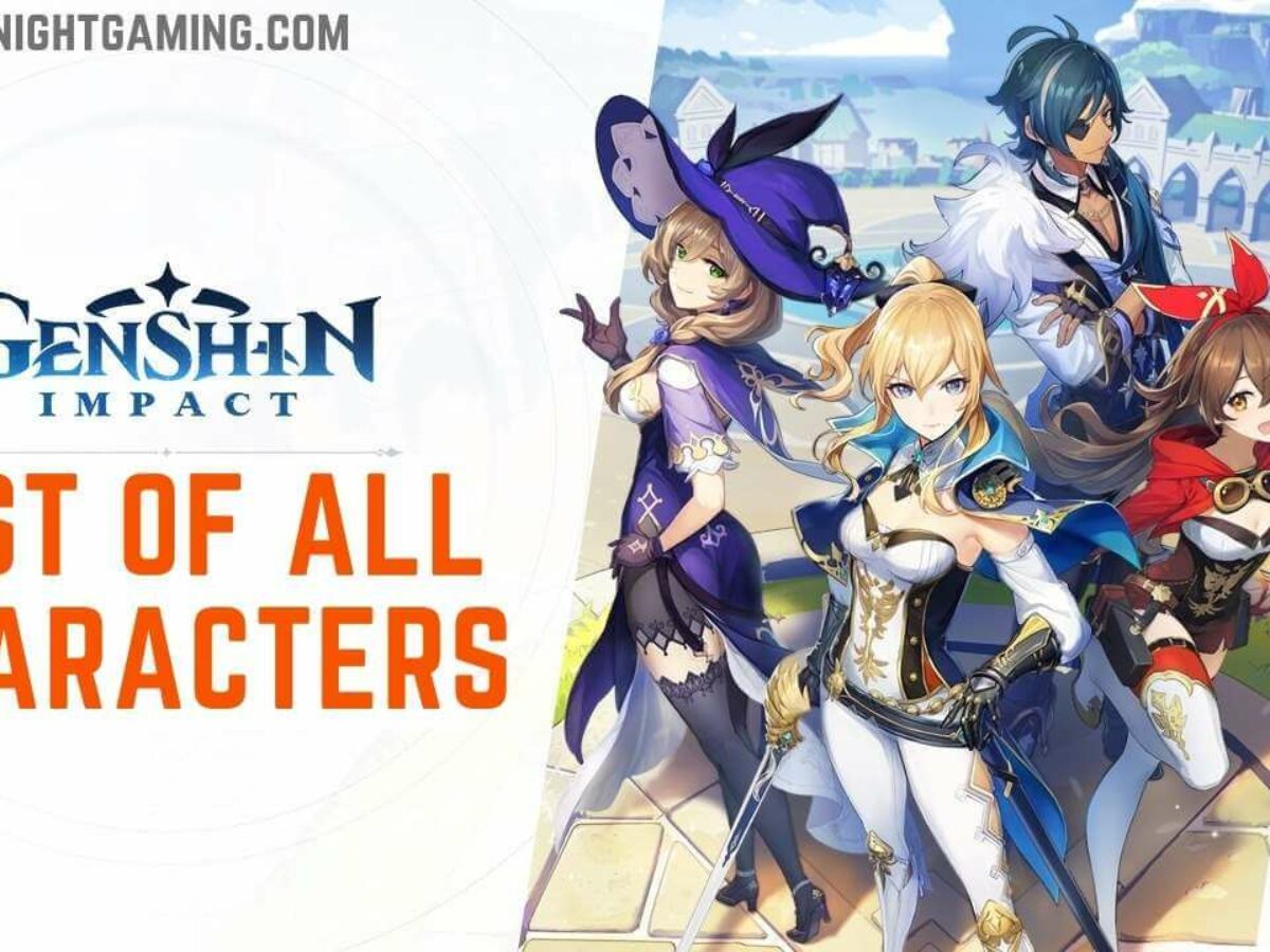 Genshin Impact Characters List All Playable Characters In The Game Genshin Impact Wiki