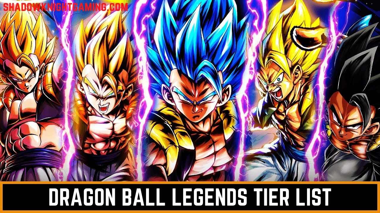 dragon ball legends character list, Dragon Ball Legends Tier List Best