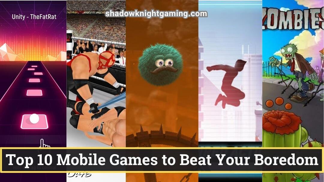 Top 5 mobile games to cure boredom – The Eagle's Eye